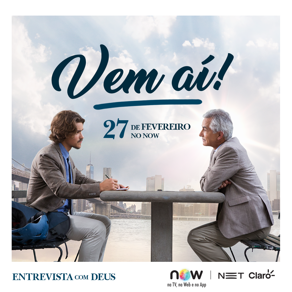  Fim da espera! “Entrevista com Deus” estreia na programação do NOW