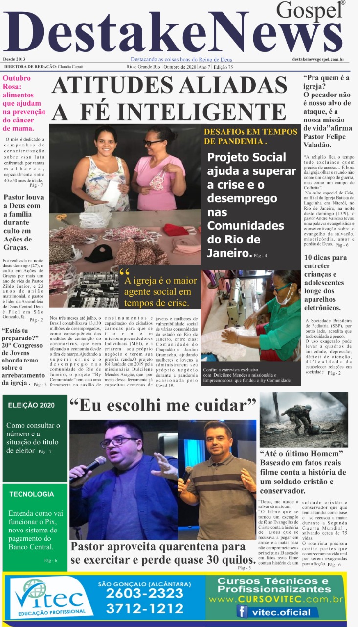  Destake News Gospel – Outubro 2020