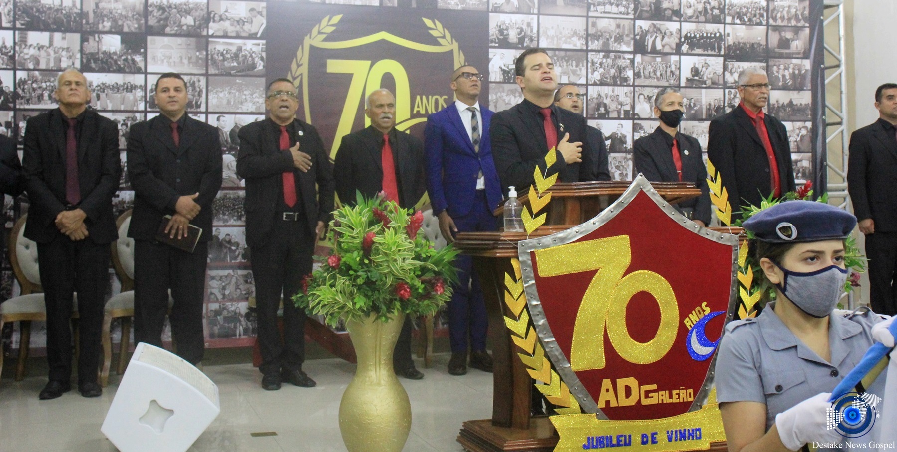  Jubileu de Vinho –  Assembleia de Deus do Galeão celebra 70 anos de fundação.