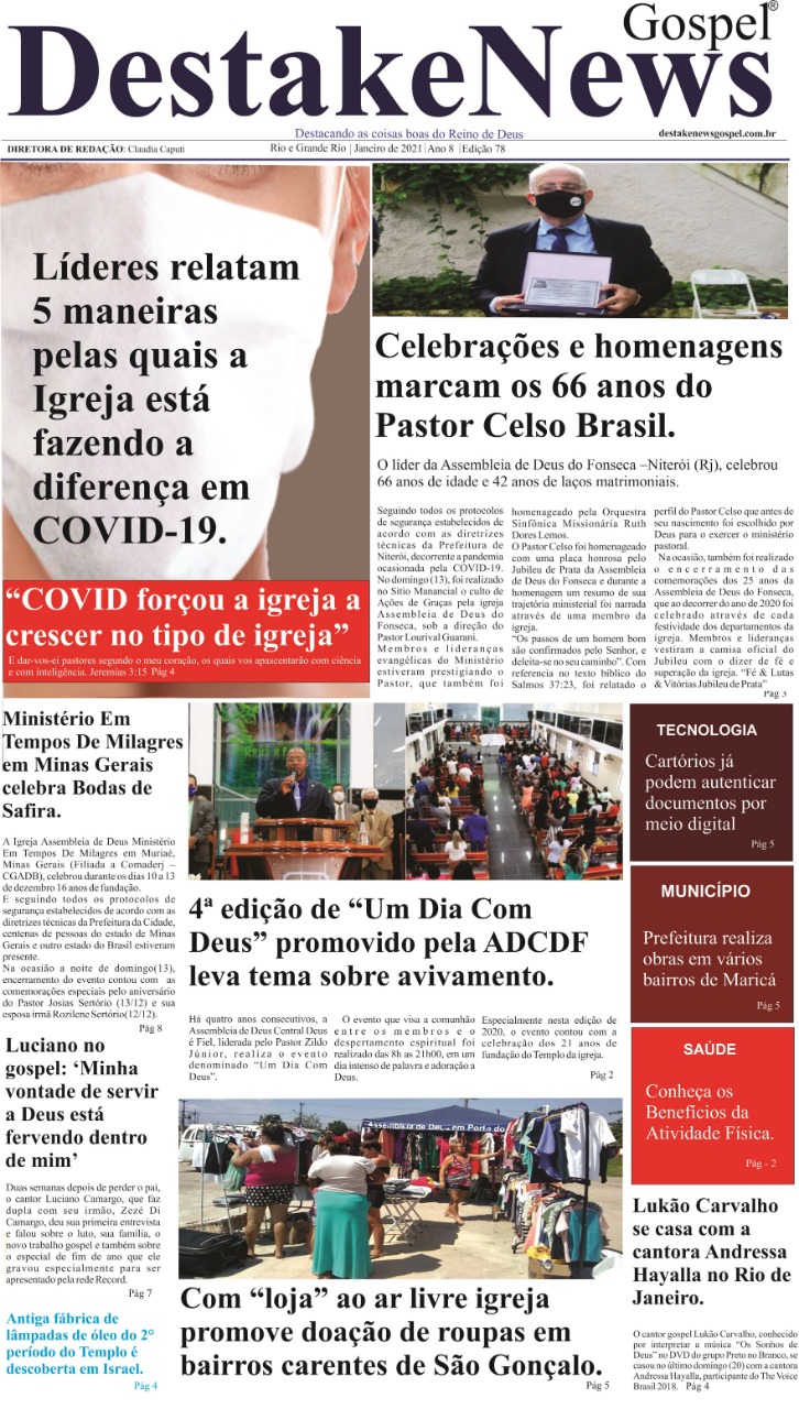  Destake News Gospel – Janeiro 2021