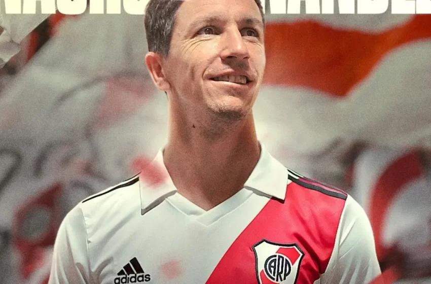  River Plate anuncia o retorno do meia Nacho Fernández, que estava no Atlético-MG