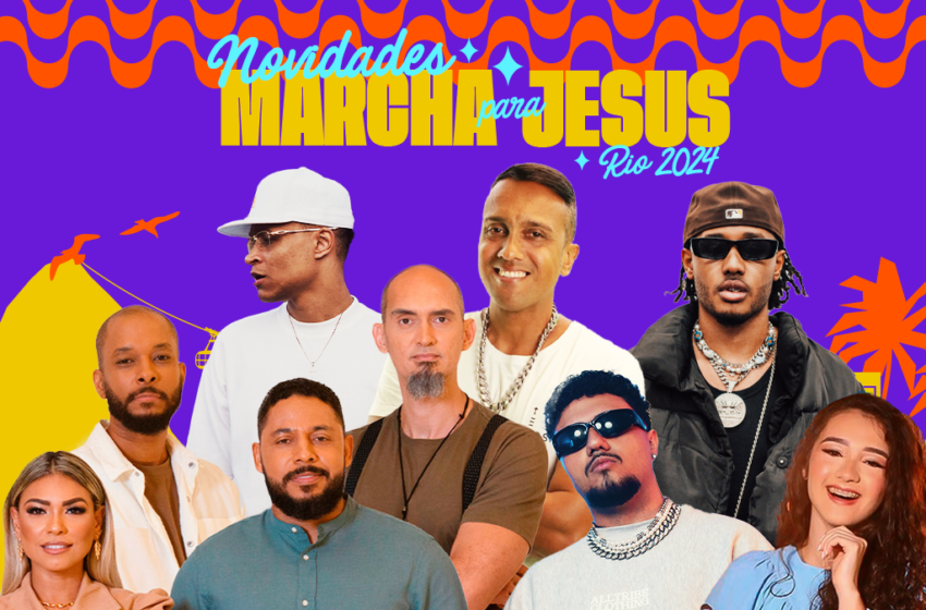  Marcha Para Jesus do Rio de Janeiro traz novidades no line-up com trap, funk, eletrônico, pentecostal e adoração