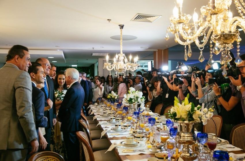  Expo Cristã recebe autoridades políticas e eclesiásticas no Café de Pastores