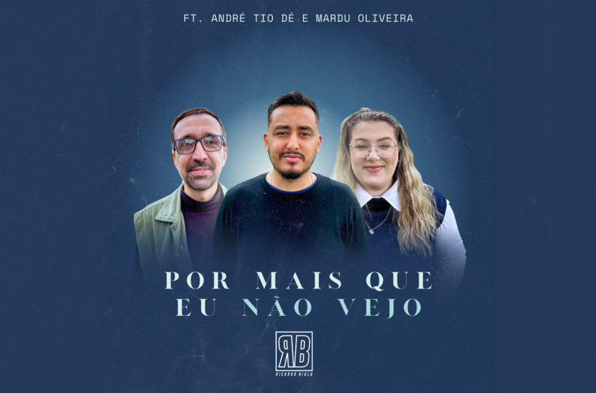  Ricardo Biglu volta ao cenário musical com o single “Por Mais Que Eu Não Vejo”