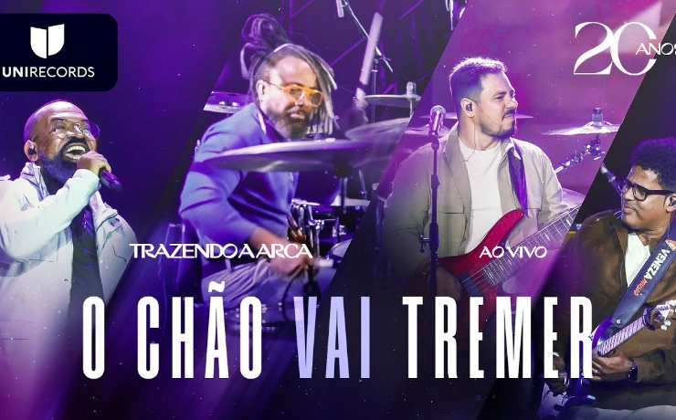  Trazendo a Arca fecha projeto com o clássico “O Chão Vai Tremer” (20 Anos Ao Vivo)