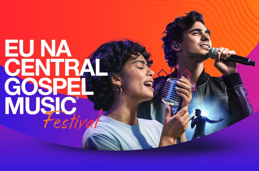  Central Gospel Music promove festival para encontrar a nova voz da música cristã no Brasil