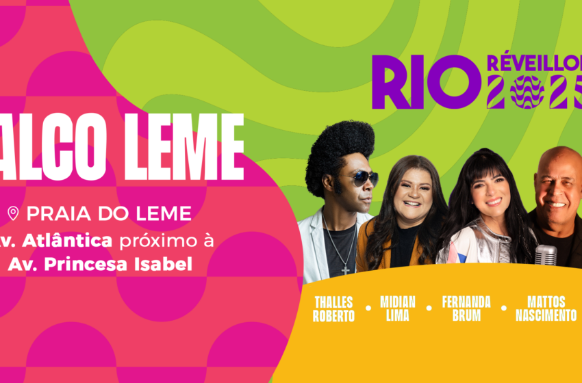  Réveillon Rio terá evangelismo estratégico com distribuição de Bíblias e música gospel no Palco Leme